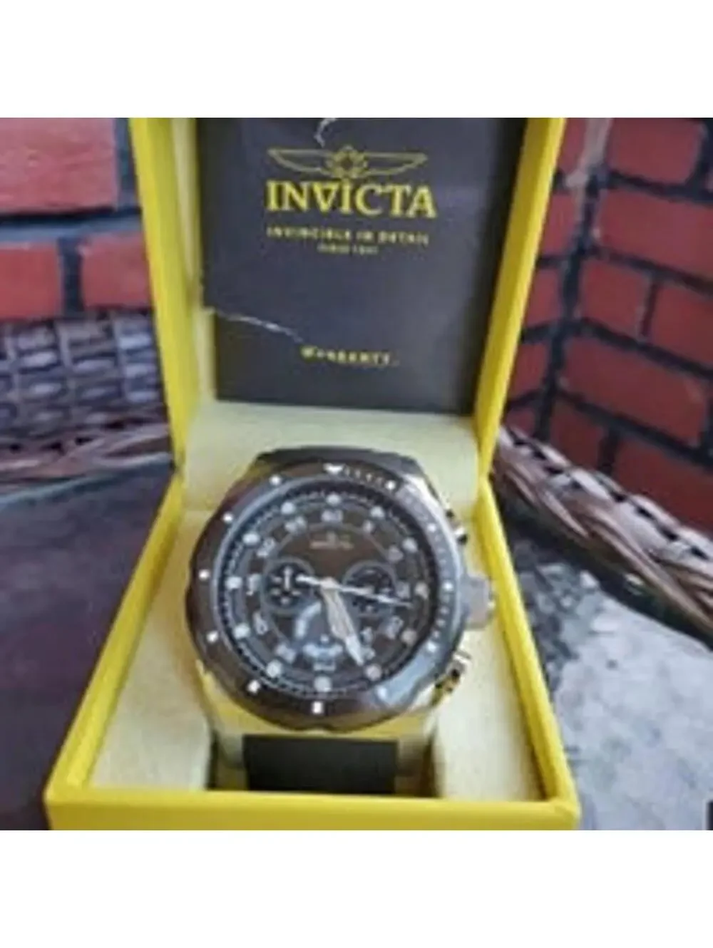 Invicta Mens Speedway Stainless Steel Watch